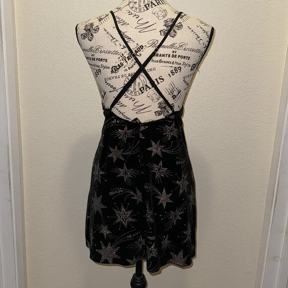 Victoria’s Secret velvet shooting stars slip chemise nightie women’s size small - Picture 5 of 10